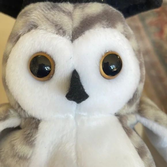 Ty beanie baby Wiser the owl class of 99 - Picture 9 of 9